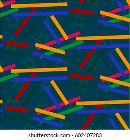 Endless abstract pattern. Background texture.  Vector illustration.