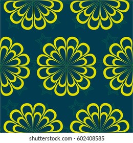 Endless abstract pattern. Background texture.  Vector illustration.