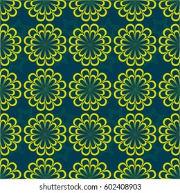 Endless abstract pattern. Background texture.  Vector illustration.