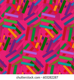 Endless abstract pattern. Background texture.  Vector illustration.