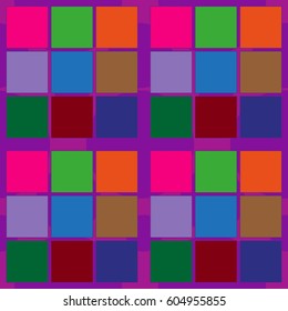 Endless abstract pattern. Background texture.  Vector illustration.