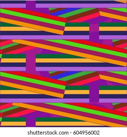 Endless abstract pattern. Background texture.  Vector illustration.