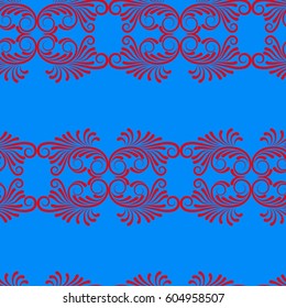 Endless abstract pattern. Background texture.  Vector illustration.