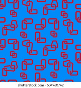Endless abstract pattern. Background texture.  Vector illustration.