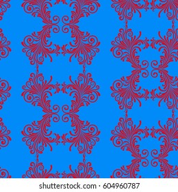 Endless abstract pattern. Background texture.  Vector illustration.