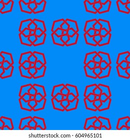 Endless abstract pattern. Background texture.  Vector illustration.