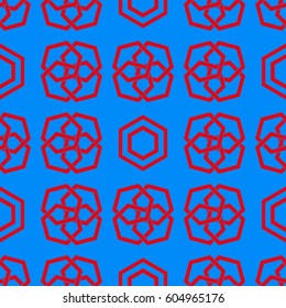 Endless abstract pattern. Background texture.  Vector illustration.