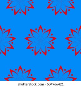Endless abstract pattern. Background texture.  Vector illustration.