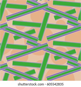 Endless abstract pattern. Background texture.  Vector illustration.