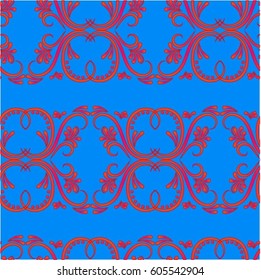 Endless abstract pattern. Background texture.  Vector illustration.