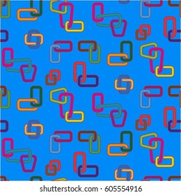 Endless abstract pattern. Background texture.  Vector illustration.