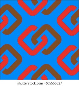 Endless abstract pattern. Background texture.  Vector illustration.
