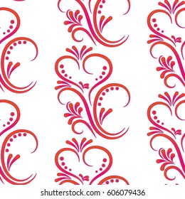 Endless abstract pattern. Background texture.  Vector illustration.