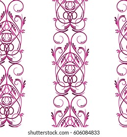 Endless abstract pattern. Background texture.  Vector illustration.