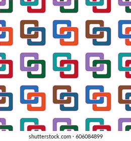 Endless abstract pattern. Background texture.  Vector illustration.