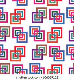 Endless abstract pattern. Background texture.  Vector illustration.