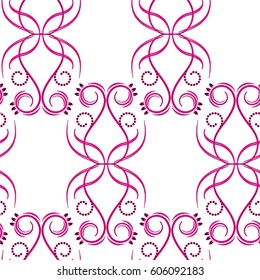 Endless abstract pattern. Background texture.  Vector illustration.