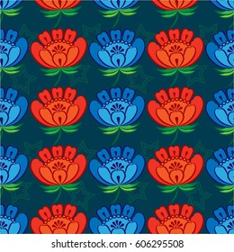 Endless abstract pattern. Background texture.  Vector illustration.