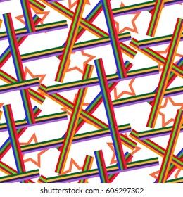 Endless abstract pattern. Background texture.  Vector illustration.