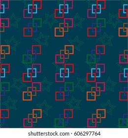 Endless abstract pattern. Background texture.  Vector illustration.