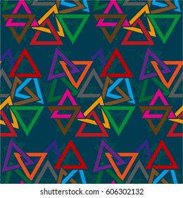 Endless abstract pattern. Background texture.  Vector illustration.