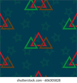 Endless abstract pattern. Background texture.  Vector illustration.