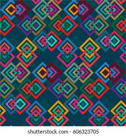 Endless abstract pattern. Background texture.  Vector illustration.