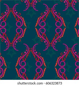 Endless abstract pattern. Background texture.  Vector illustration.