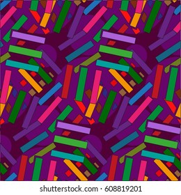 Endless abstract pattern. Background texture.  Vector illustration.