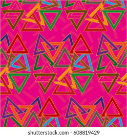 Endless abstract pattern. Background texture.  Vector illustration.