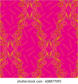 Endless abstract pattern. Background texture.  Vector illustration.