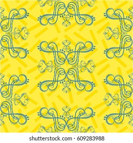 Endless abstract pattern. Background texture.  Vector illustration.