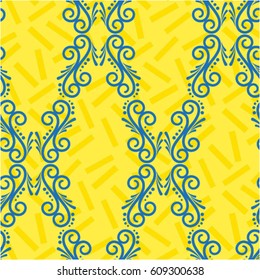 Endless abstract pattern. Background texture.  Vector illustration.