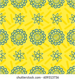 Endless abstract pattern. Background texture.  Vector illustration.