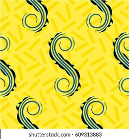 Endless abstract pattern. Background texture.  Vector illustration.