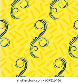 Endless abstract pattern. Background texture.  Vector illustration.