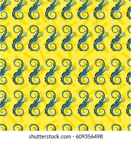 Endless abstract pattern. Background texture.  Vector illustration.