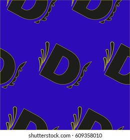 Endless abstract pattern. Background texture.  Vector illustration.