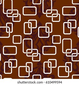 Endless abstract pattern. Background texture.  Vector illustration.
