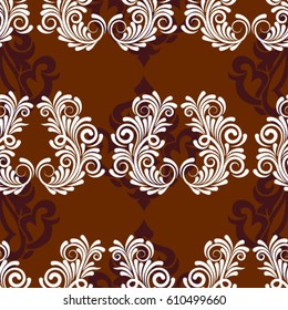 Endless abstract pattern. Background texture.  Vector illustration.