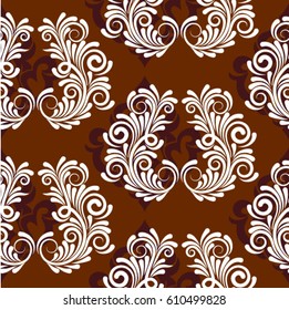 Endless abstract pattern. Background texture.  Vector illustration.