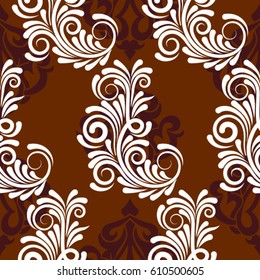 Endless abstract pattern. Background texture.  Vector illustration.