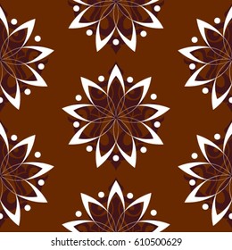Endless abstract pattern. Background texture.  Vector illustration.