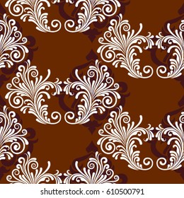 Endless abstract pattern. Background texture.  Vector illustration.