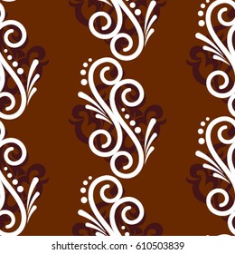 Endless abstract pattern. Background texture.  Vector illustration.