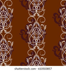 Endless abstract pattern. Background texture.  Vector illustration.