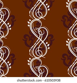 Endless abstract pattern. Background texture.  Vector illustration.