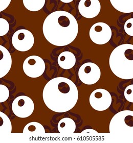 Endless abstract pattern. Background texture.  Vector illustration.