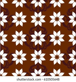 Endless abstract pattern. Background texture.  Vector illustration.