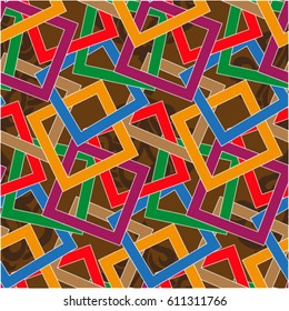 Endless abstract pattern. Background texture.  Vector illustration.